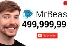 MrBeast ມີຜູ້ຕິດຕາມຫຼາຍກວ່າ 500 ລ້ານຄົນ, ເປັນຊ່ອງທຳອິດໃນປະຫວັດສາດ YouTube MrBeast ມີຜູ້ຕິດຕາມຫຼາຍກວ່າ 500 ລ້ານຄົນ, ເປັນຊ່ອງທຳອິດໃນປະຫວັດສາດ YouTube