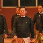Min Aung Hlaing was elected President of Myanmar with 429 votes.